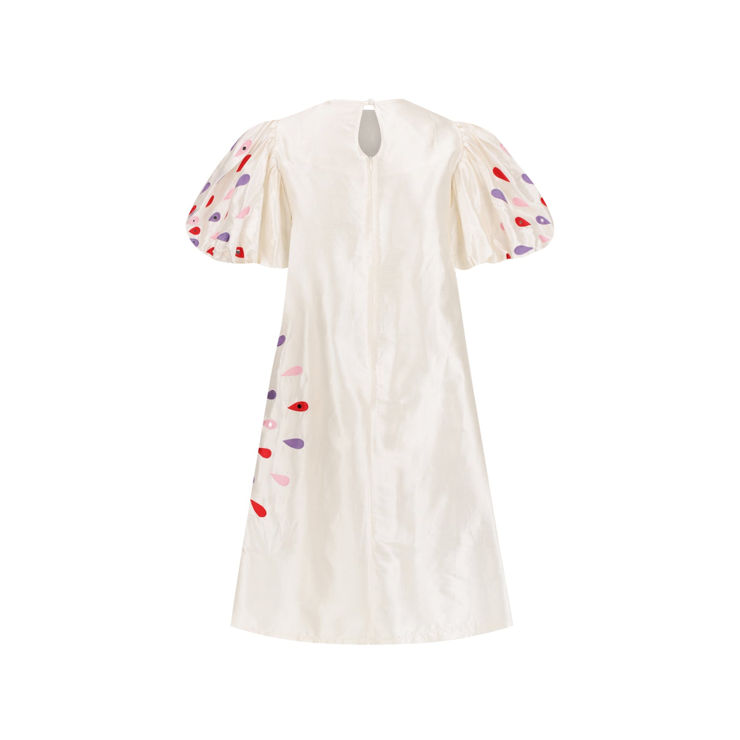 AUDREY A-LINE DRESS (CREAM)