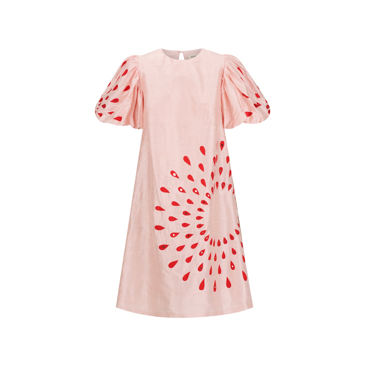 AUDREY A-LINE DRESS (PINK)