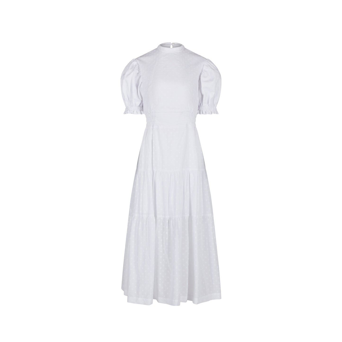 ROBE MAXI LOLA COTON (BLANC)