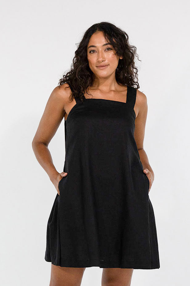 ROBE MARGUERITE (NOIR)