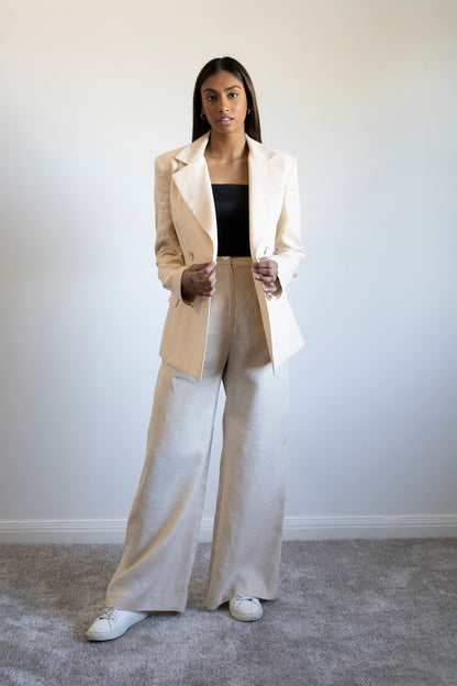 KAMLA BLAZER LINEN / COTTON
