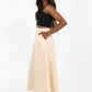 MIDI SKIRT LINEN