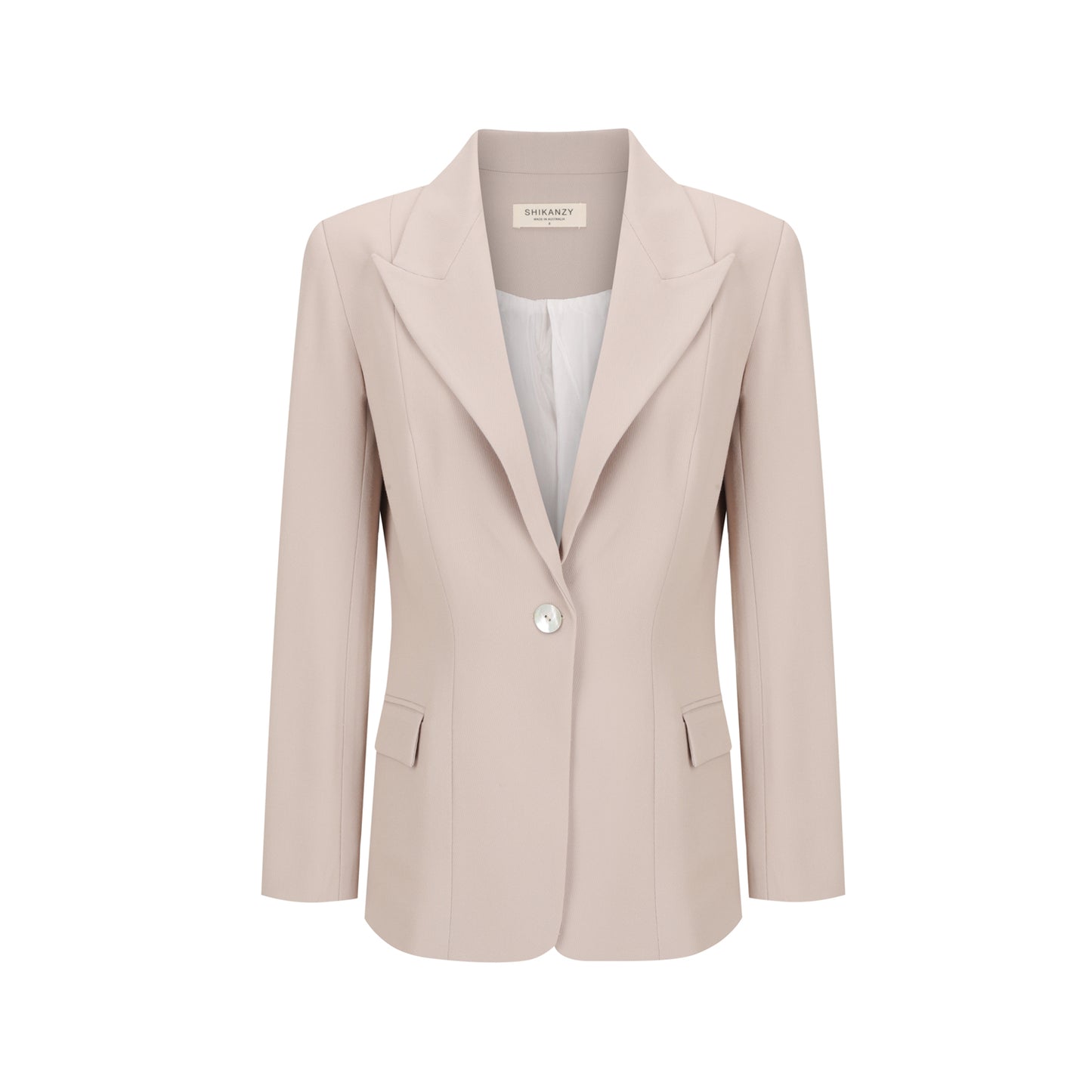 GLORIA BLAZER (DUSTY BEIGE)