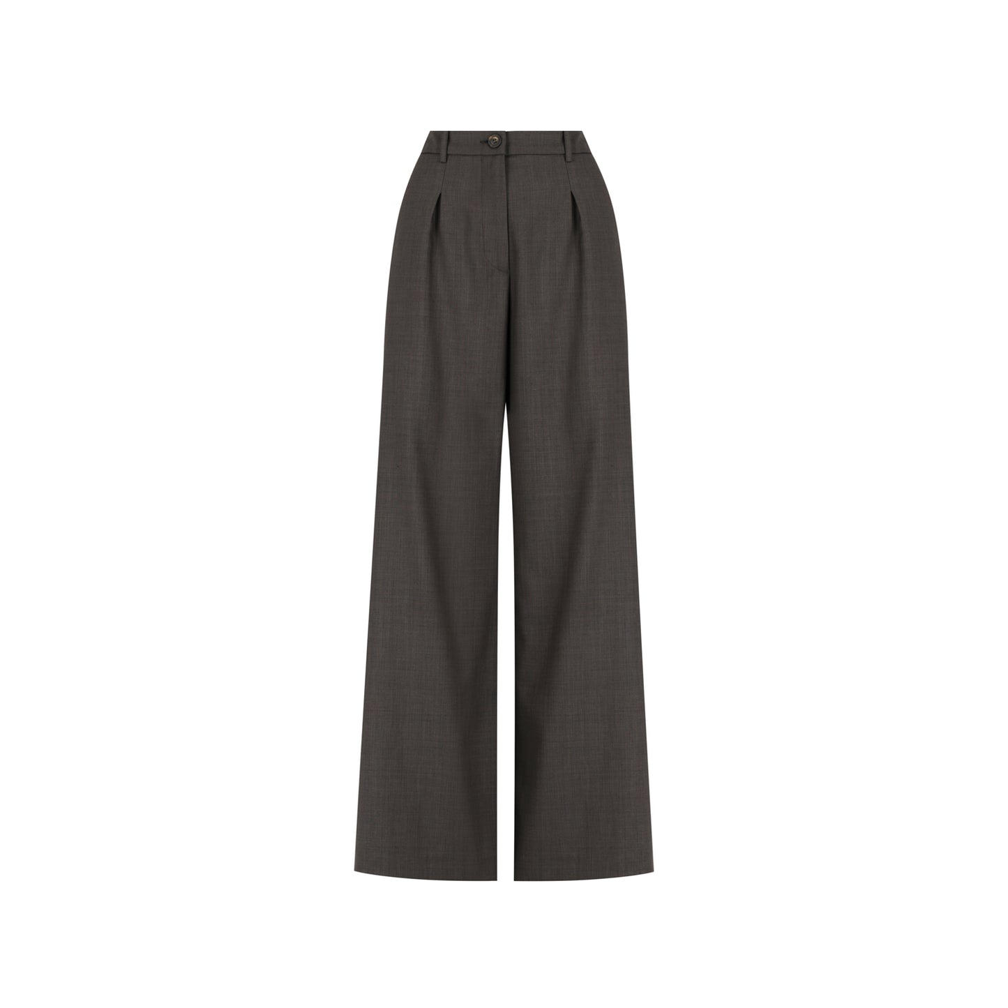 GLORIA PANTS (CHARCOAL BROWN)