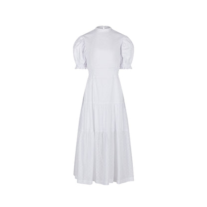 LOLA MAXI DRESS COTTON (WHITE)