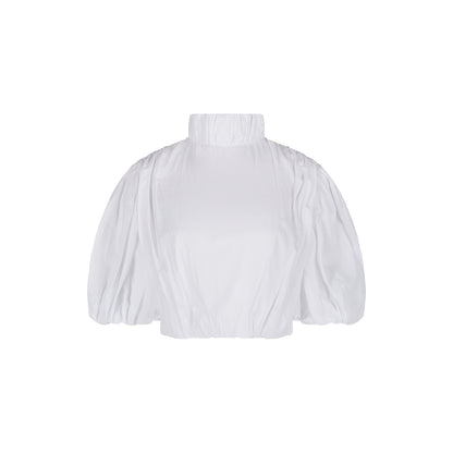 HOLLY BALLOON TOP (WHITE)