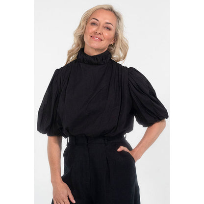 HOLLY BALLOON TOP (BLACK)