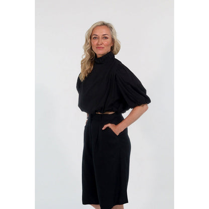 HOLLY BALLOON TOP (BLACK)