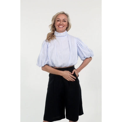 HOLLY BALLOON TOP (BLUE)