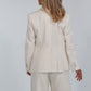 KAMLA BLAZER COTON BIOLOGIQUE (IVOIRE)
