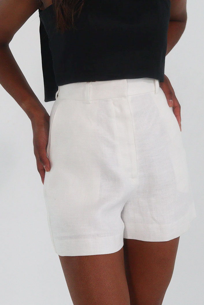 SHORT LIZZY LIN (BLANC)