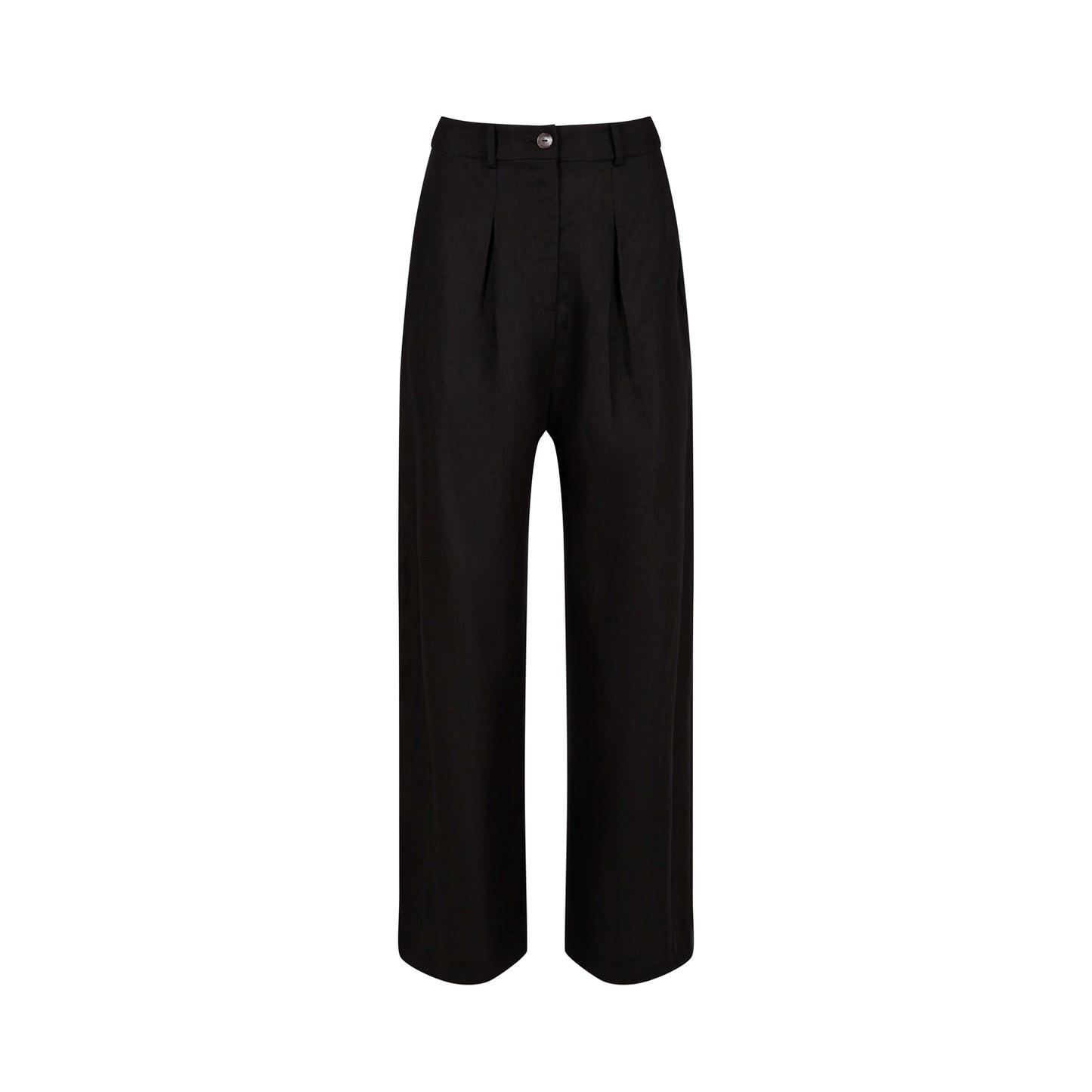 KAMLA PANTS LINEN (BLACK)