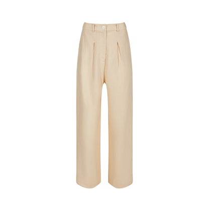 KAMLA PANTS LINEN (BEIGE)