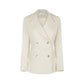 KAMLA BLAZER COTON BIOLOGIQUE (IVOIRE)