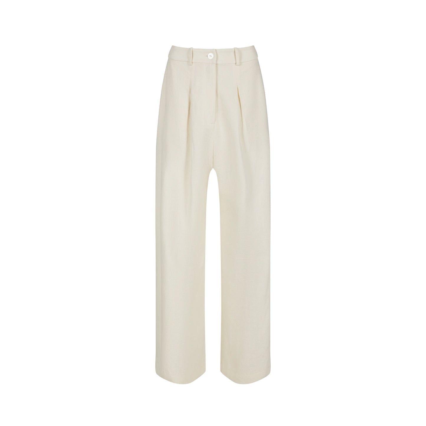 KAMLA PANTS ORGANIC COTTON (IVORY)