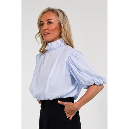 HOLLY BALLOON TOP (BLUE)
