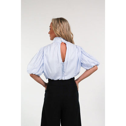 HOLLY BALLOON TOP (BLUE)