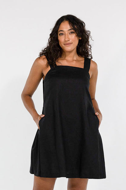 ROBE MARGUERITE (NOIR)