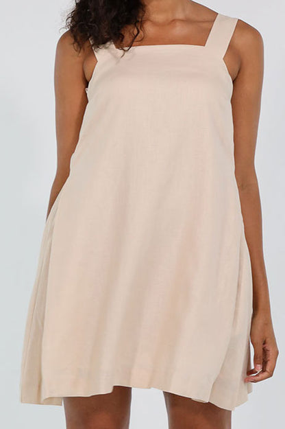 ROBE MARGUERITE (BEIGE)