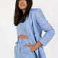 KAMLA BLAZER LIN (BLEU)