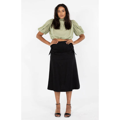 HOLLY BALLOON TOP (SAGE)