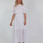 ROBE MAXI LOLA COTON (BLANC)