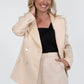 KAMLA BLAZER LIN (BEIGE)